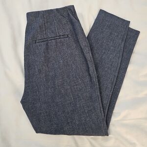LOFT High Waist Skinny Jeans in Indigo Blue Size 12